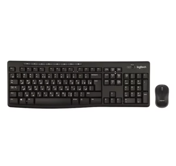 کيبورد و ماوس (استوک) بی سيم لاجيتک MK270 ا Logitech MK270 Wireless Keyboard and Mouse