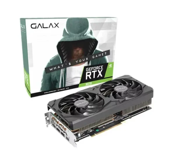 کارت گرافیک (در حد نو) گالاکس مدل GALAX RTX 3070 8G