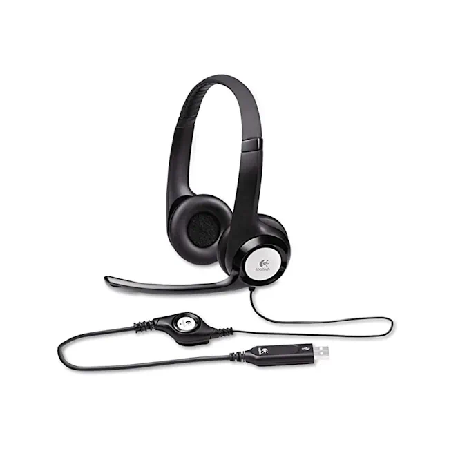 هدست با سیم لاجیتک مدل Logitech H390 Wired Headset - Image 2