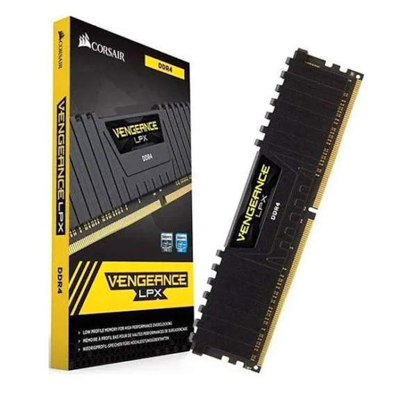 رم کامپیوتر کورسیر تک کاناله مدل Corsair Vengeance LPX Single Channel CL16 3200MHz DDR4 16GB Computer RAM