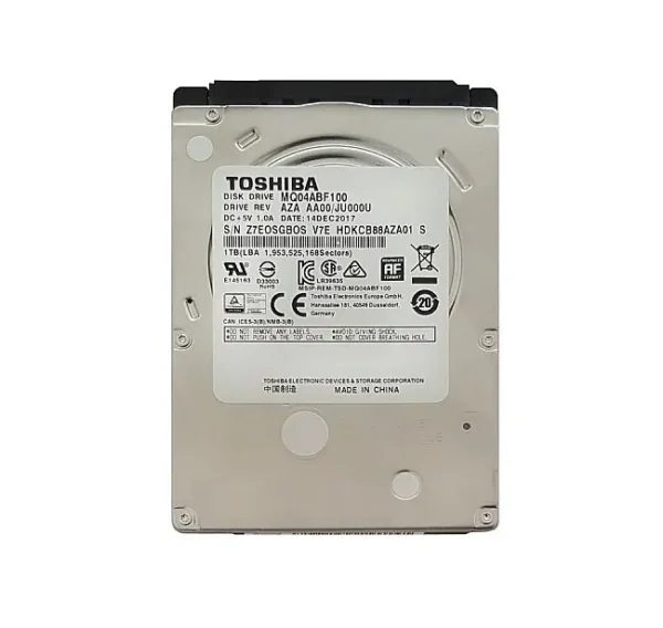 هارد لپتاپی 2.5 اینچ توشیبا SATA ظرفیت 1 ترابایت TOSHIBA 1TB LAPTOP 2.5 INCH