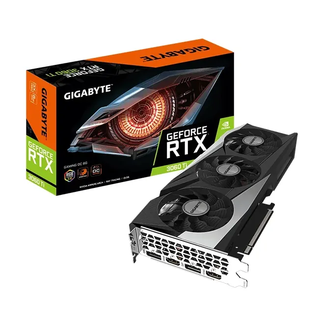 کارت گرافیک نو گیگابایت GIGABYTE RTX 3060 TI GAMING OC 8GB