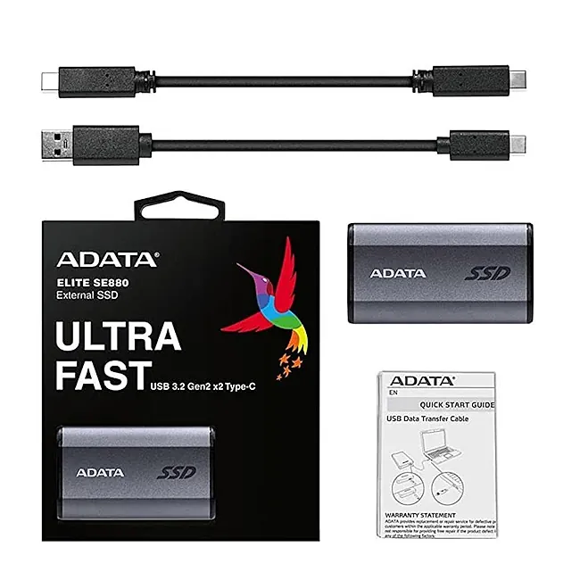 ADATA EXTERNAL HARD SSD 1TB هارد اکسترنال ای دیتا مدل SSD SE880-1TB ا ADATA EXTERNAL HARD SSD SE880-1TB - Image 1