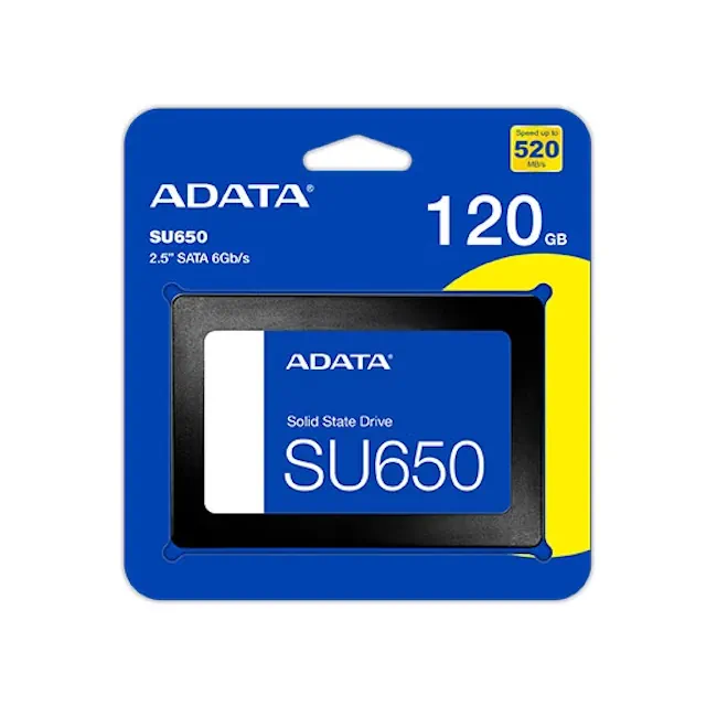 اس اس دی ای دیتا 120 گیگابایتی آبی BLUE (گارانتی آونگ) SSD ADATA SU650 120GB - Image 2