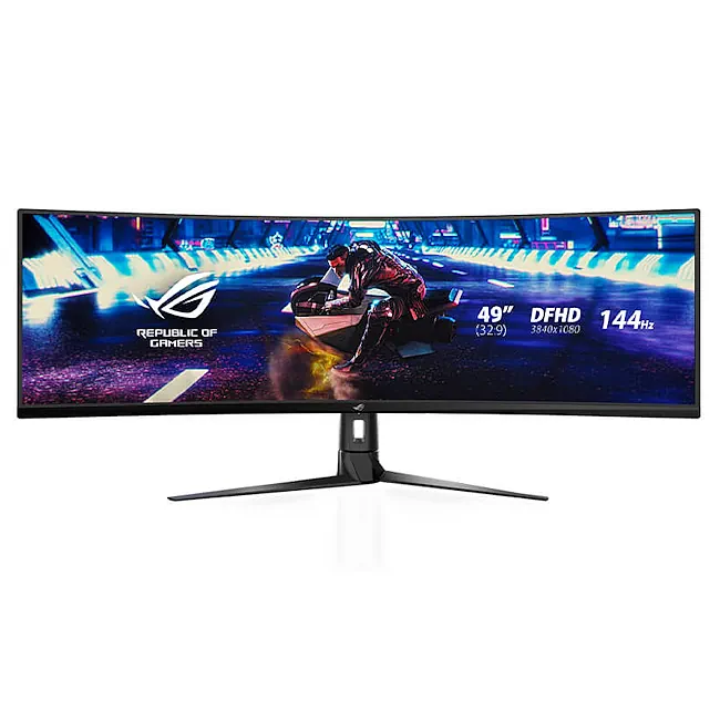مانیتور 49 اینچی خمیده ایسوس مدل ASUS ROG Strix XG49VQ