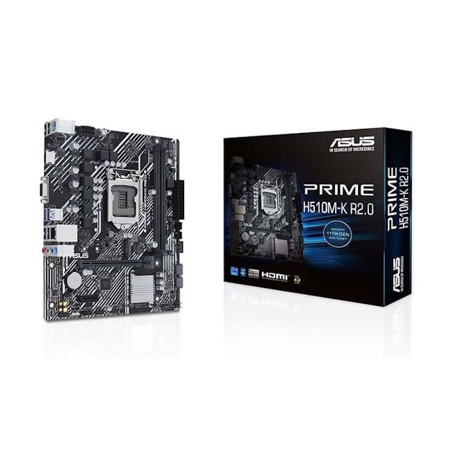 مادربرد ایسوس (استوک) مدل پرایم H510M-K R2.0 ا Asus Prime H510M-K R2.0 Motherboard