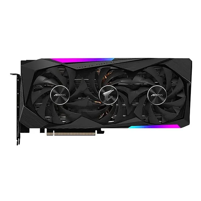 کارت گرافیک گیگابایت (در حد نو با جعبه) با مهلت تست GIGABYTE AORUS GeForce RTX 3070 MASTER 8GB - Image 2