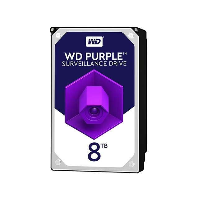 HDD P 8TB هارد دیسک اینترنال وسترن دیجیتال سری بنفش ظرفیت 8 ترابایت ا Western Digital Purple Internal Hard Drive 8TB - Image 1