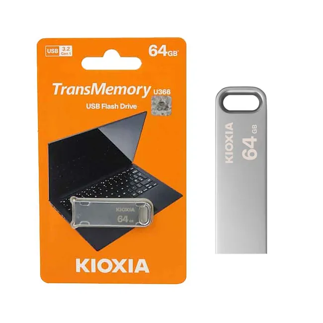 KIOXIA U366 64GB فلش مموری کیوکسیا (گارانتی مادام) ظرفیت 64 گیگابایت KIOXIA U366 64GB flash memory - Image 1