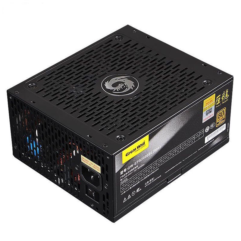 پاور 1650 وات گریت وال ماژولار (در حد) مدل GreatWall GW-EPS1650BL ا GreatWall GW EPS 1650 BL