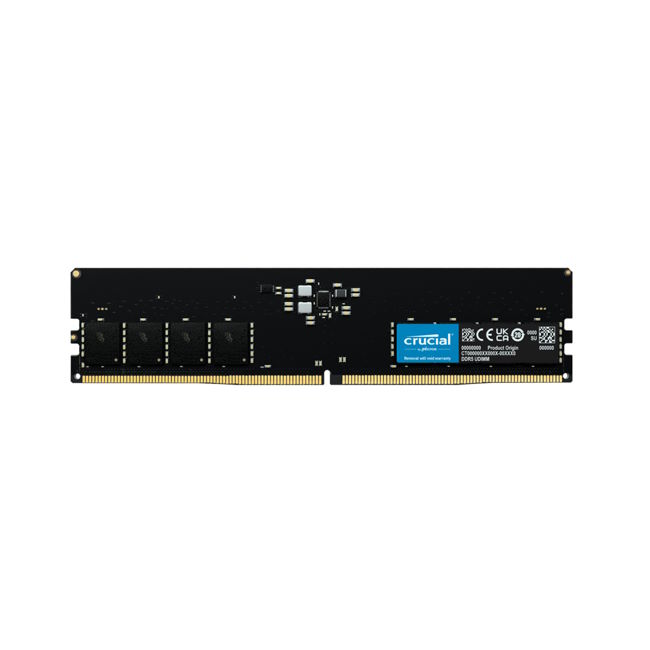 RAM 16 DDR5 رم کامپیوتر DDR5 تک کاناله 4800 مگاهرتز CL40 کروشیال مدل CT16G48C40U5 ظرفیت 16 گیگابایت - Image 1
