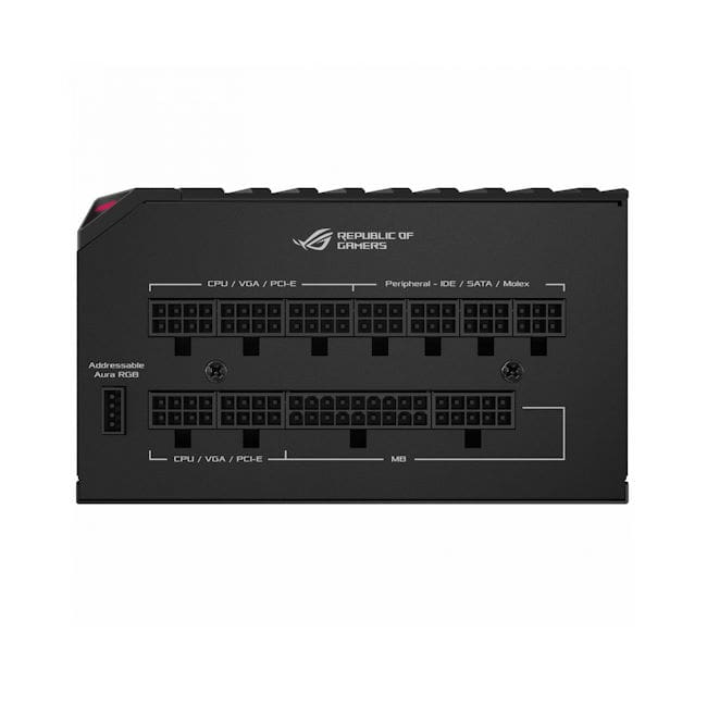 پاور (در حد نو) راگ ایسوس 850 وات مدل ASUS ROG-THOR-850P 80PLUS Platinum Modular Power Supply - Image 4