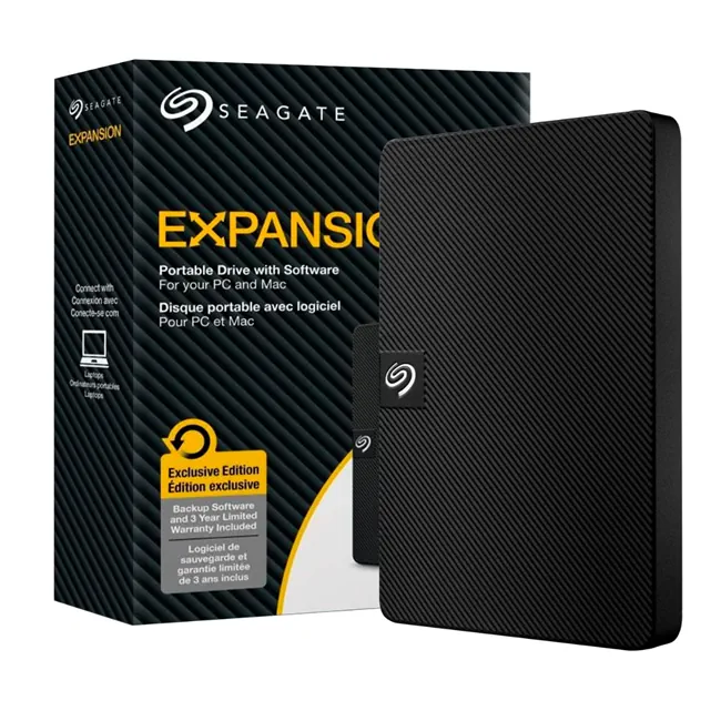 SEAGATE 4TB EXPANSION هارد دیسک اکسترنال سیگیت مدل Expansion Portable ظرفیت 4 ترابایت ا Seagate Expansion Portable External Hard Drive 4TB - Image 1