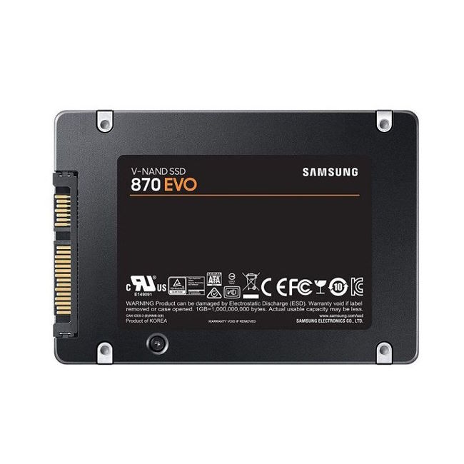 اس اس دی در حد نو (سلامت 100 درصد) سامسونگ ظرفیت 500 گیگابایت مدل Samsung 870 EVO 500GB - Image 2