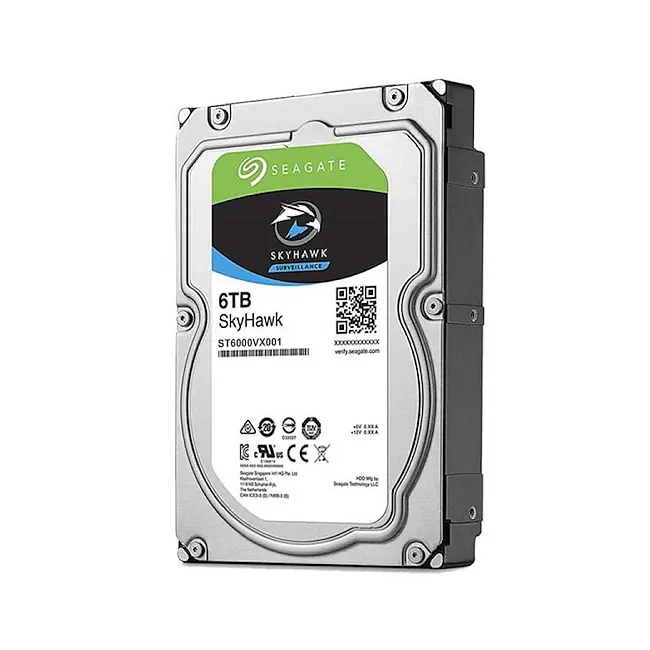 Seagate SkyHawk 6TB هارد دیسک اینترنال سیگیت (اصلی) اسکای هاوک 6 ترابایت Internal Hard Drive Seagate SkyHawk 6TB ST6000VX001 - Image 1