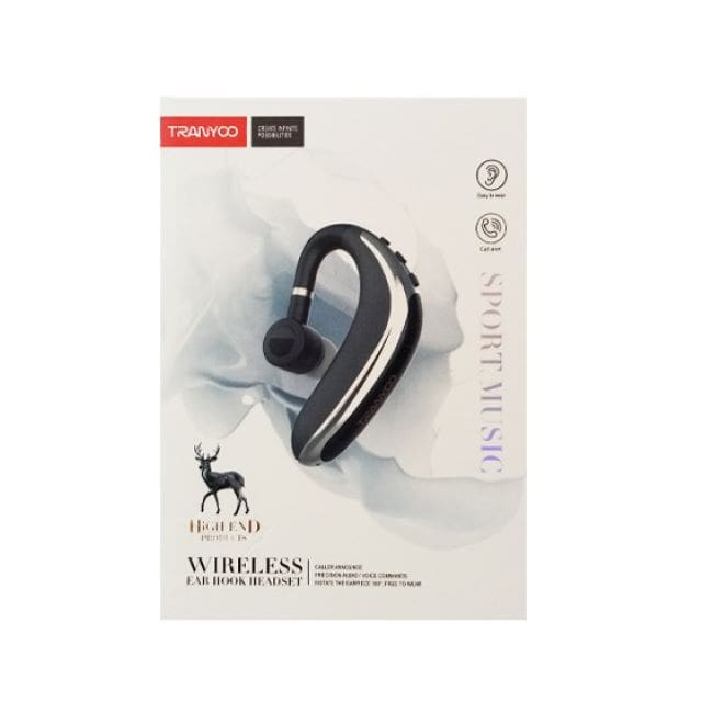 Tranyoo M12 2-min هدست بلوتوث ترانیو مدل M12 ا Tranyoo M12 Bluetooth headset - Image 1