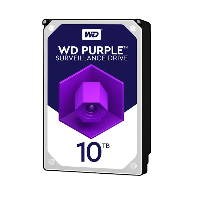 هارددیسک اینترنال وسترن دیجیتال (گارانتی سازگار) مدل ظرفیت 10 ترابایت Western Digital Purple WD101PURP Internal Hard Disk 10TB