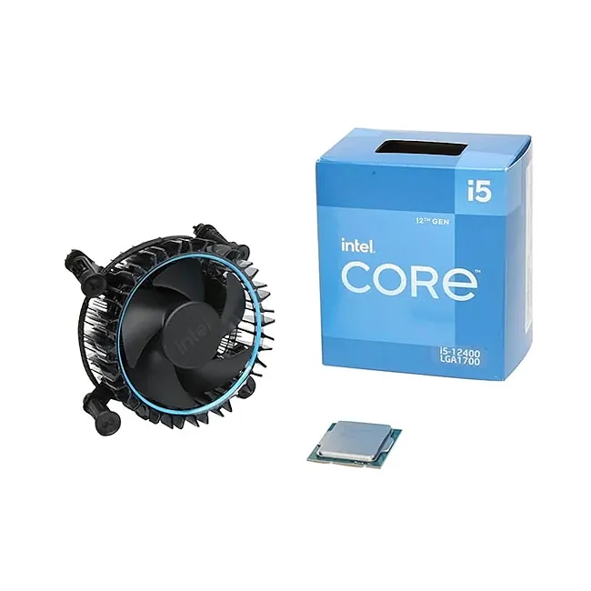 12400BOX پردازنده کامپیوتر باکس نیو اینتل مدل Core i5 12400 مدل Intel Core i5-12400 Alder Lake BOX Computer Processor - Image 1