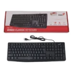 کیبورد جنیوس مدل KB-117 با سیم GENIUS KB-117