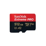 کارت حافظه سن دیسک مدل Extreme Pro ظرفیت ۵۱۲ گیگابایت استاندارد UHS-I U3 سرعت ۲۰۰MBps مدل Sandisk A2 Micro SDXC Extreme Pro 512GB