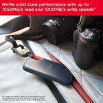 اس اس دی اکسترنال SanDisk Extreme Portable SSD 2TB مدل SDSSDE61-2T00 (کارکرده کمتر از 1 روز)