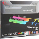 رم دسکتاپ دوکاناله جی اسکیل مدل Trident Z RGB فرکانس 3200 مگاهرتز DDR4 تایمینگ CL16 حافظه 32 گیگابایت آگبند