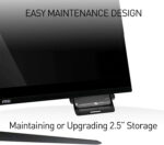 کامپیوتر همه کاره ام اس آی MSI PRO 22XT 10M لمسی 21.5 اینچ Core i5-10400 رم 8 گیگ SSD 512 گیگابایت - Image 3
