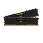 رم کامپیوتر کورسیر دو کاناله مدل VENGEANCE LPX فرکانس 3200 مگاهرتز DDR4 تایمینگ CL16 حافظه 16 گیگابایت Corsair VENGEANCE LPX Dual Channel CL16 3200MHz DDR4 16GB Computer RAM