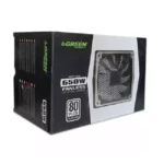 منبع تغذیه کامپیوتر گرین Green GP650B-OCPT 80 Plus Platinum 650W Computer Power Supply Used توان 650 وات در حد نو - Image 2