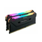 رم کامپیوتر کورسیر (در حد نو) دو کاناله Vengeance RGB Pro فرکانس 3200 مگاهرتز DDR4 تایمینگ CL16 حافظه 64 گیگابایت Corsair Vengeance RGB Pro Dual Channel CL16 3200MHz DDR4 64GB