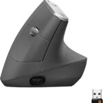 ماوس ارگونومیک عمودی حرفه‌ای مدل Logitech MX Vertical M-R0074 استوک(اوپن باکس)
